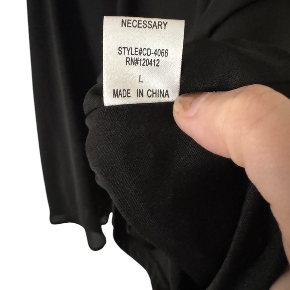 Cotton Candy open back little black dress - Picture 3 of 8